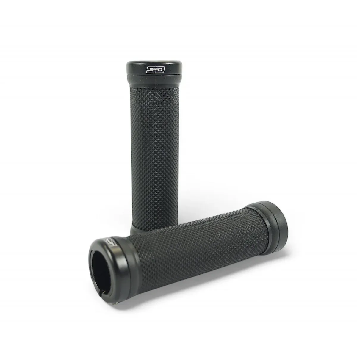 SD Bmx/Mtb Lock On Grip V2 Black/Black Clamps